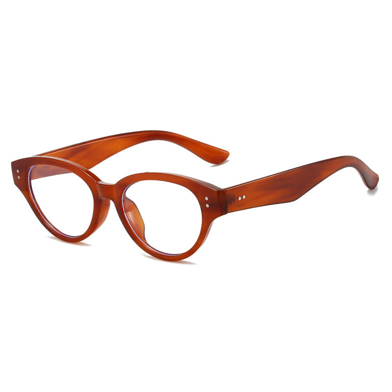 Damen Cat-Eye Sonnenbrille mit retro-inspirierter Rahmenstruktur Brehn