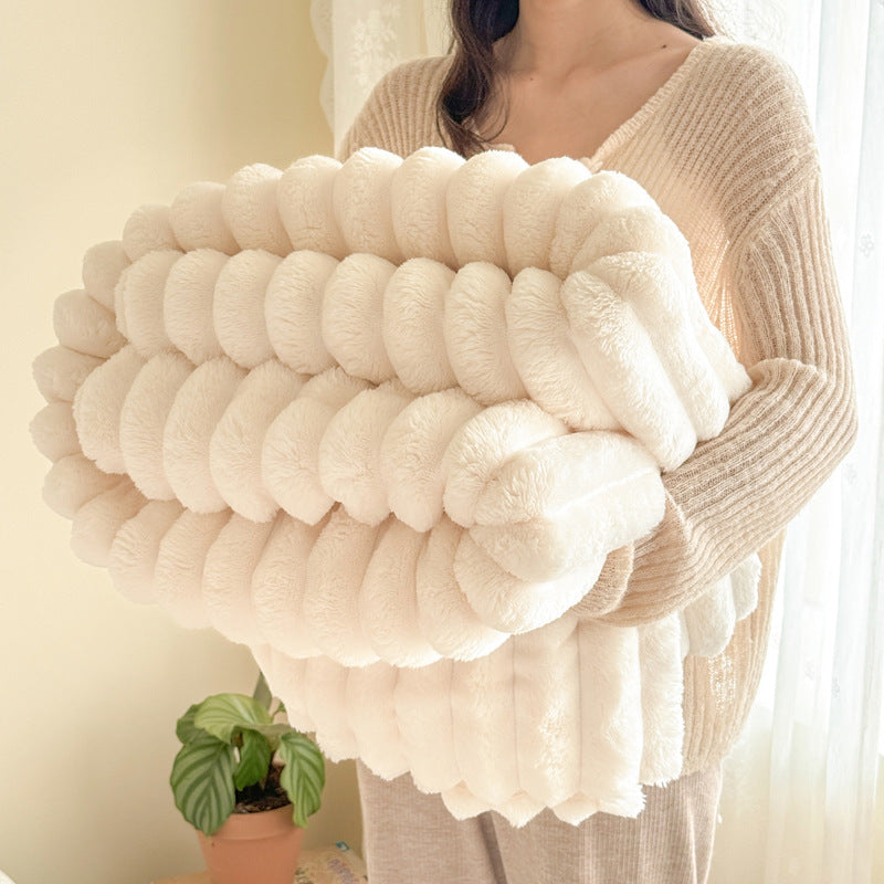 Damen Übergroße Kuscheldecke mit Haptik Brehn