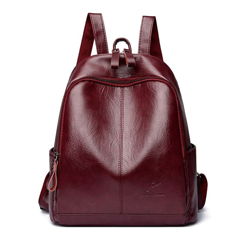 Damen Stilvolle Leder Rucksack Brehn