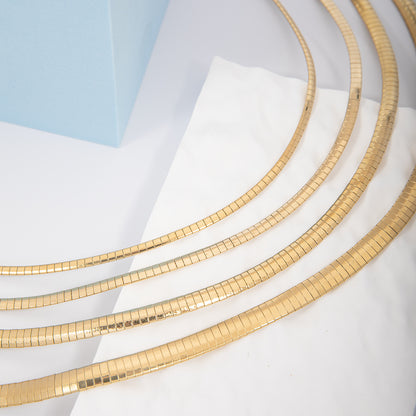 Elegante Statement Draht Choker Brehn