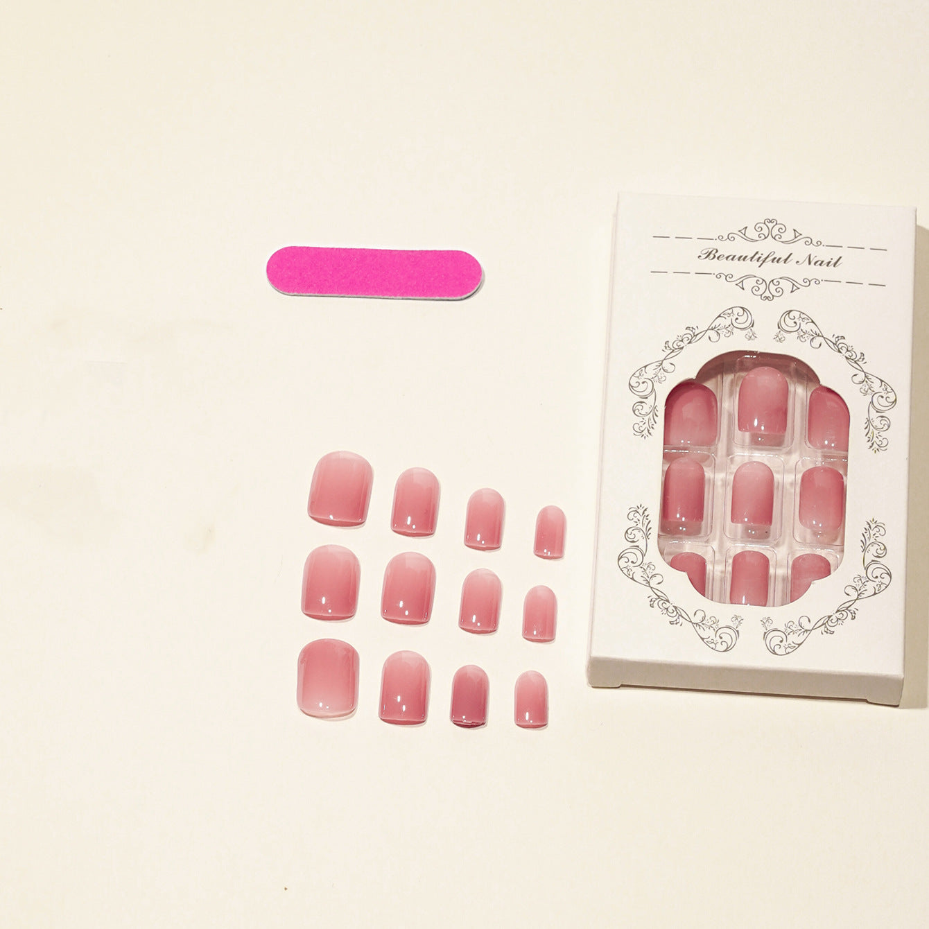 Glänzende Press-On-Nagelspitzen-Kollektion Brehn