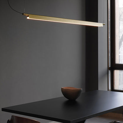 Moderne lineare Pendelleuchte