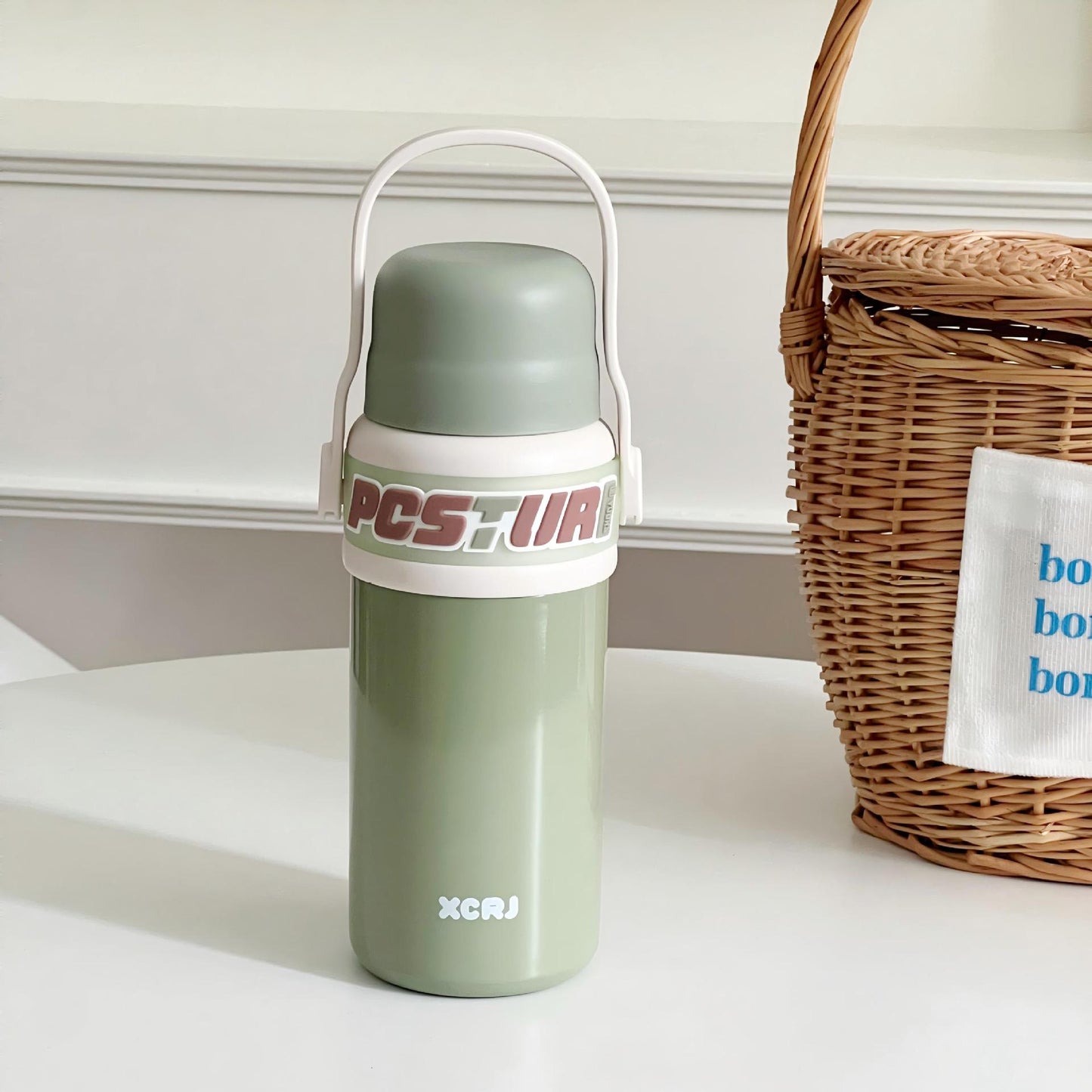 Damen Kunststoff-Isolierflasche mit ergonomischem Griff Brehn