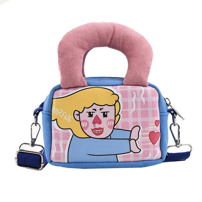 Fun Cartoon Charakter Schultertasche