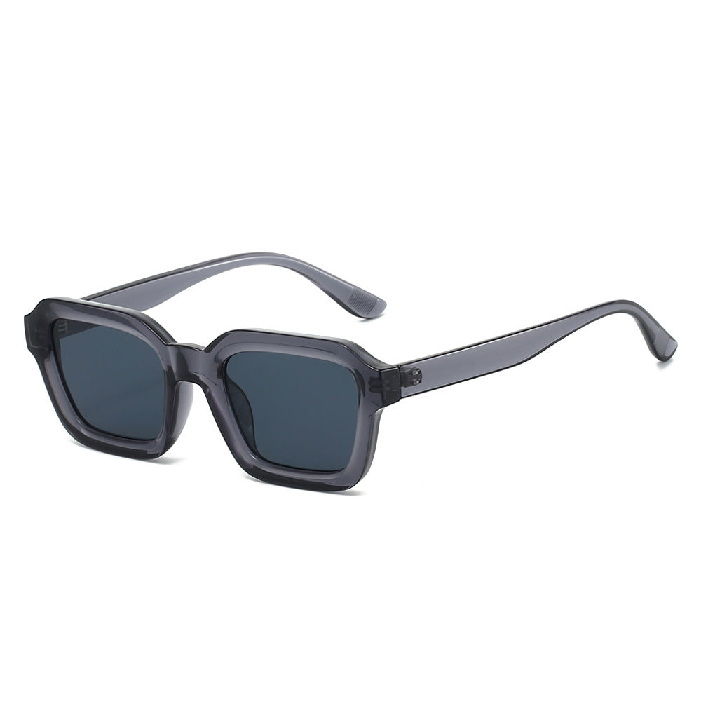 Trendige geometrische Rahmen-Sonnenbrille Brehn