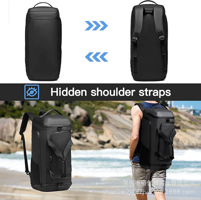 Multi-Compartment Reise Sport Duffel Bag Brehn