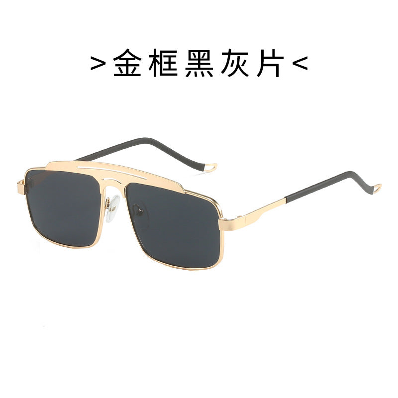 Damen Modische Brille mit schmalem Metallrahmen Brehn