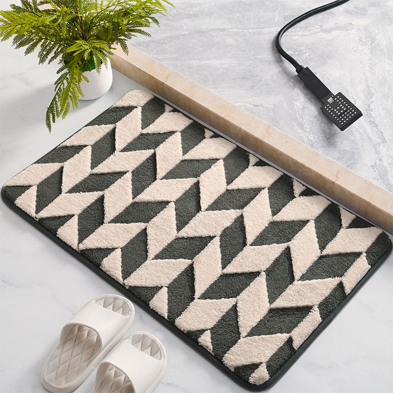 Geometrisches Muster Badmatte