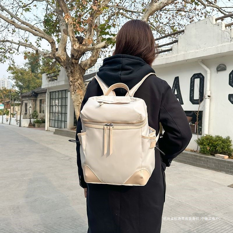 Multifunktionaler Rucksack Mit Geräumigem Innenfach Und Seitlichen Netzfächern Brehn
