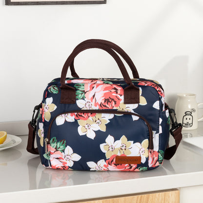 Isolierte Leopardenmuster Lunchtasche