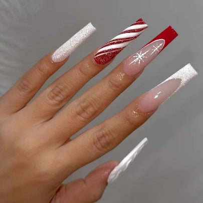 Festliche Acryl-Nagelkunstverlängerungen Brehn