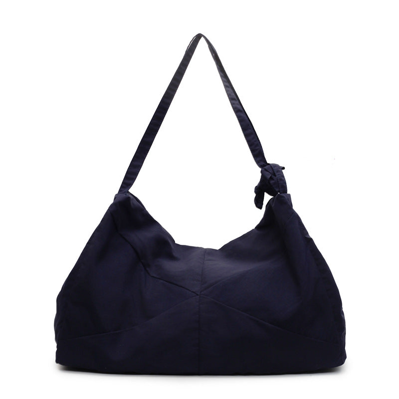 Texturiertes Stoff Schulter Hobo Bag Brehn