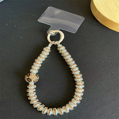 Stylischer Perlen-Schlüsselanhänger Halter Brehn