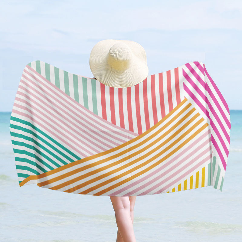 Strandtuch mit maritimem Design Brehn