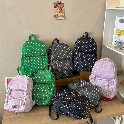 Stylischer Polka-Dots-Rucksack Brehn