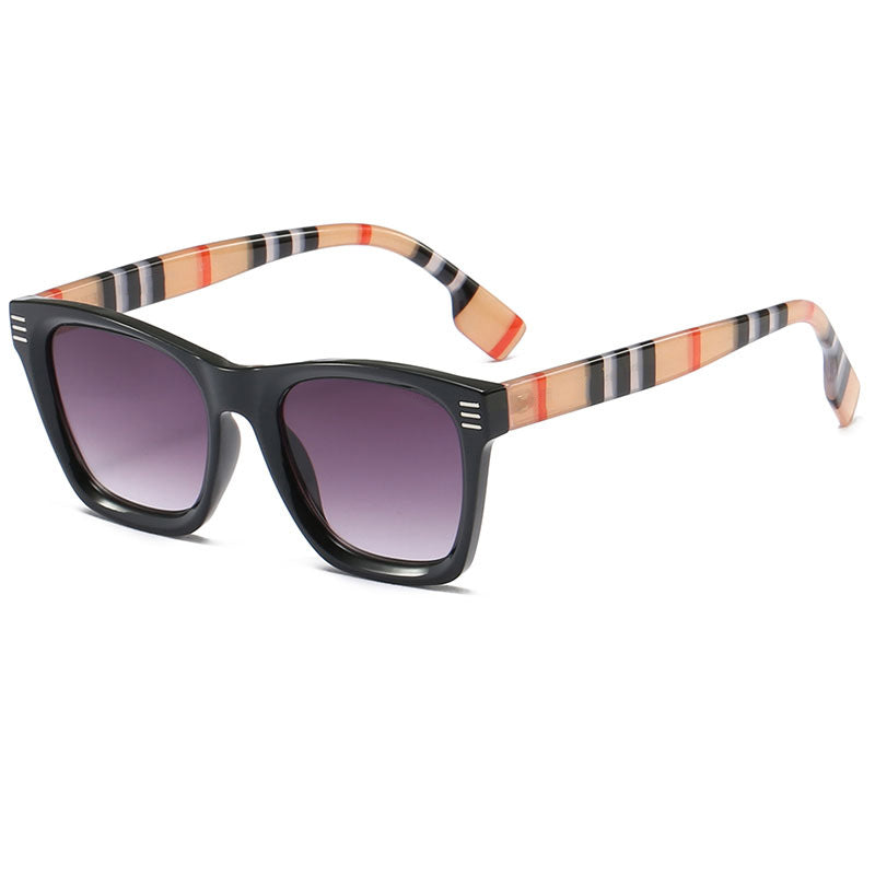 Damen oversized Sonnenbrille mit einzigartigem Schildpatt-Muster Brehn