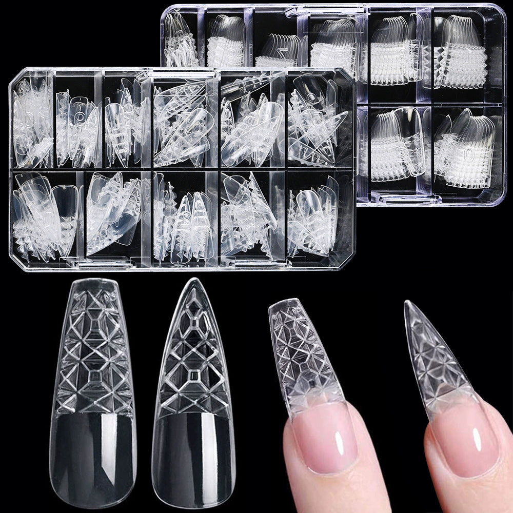 Premium klare Nagelverlängerungsspitzen Brehn