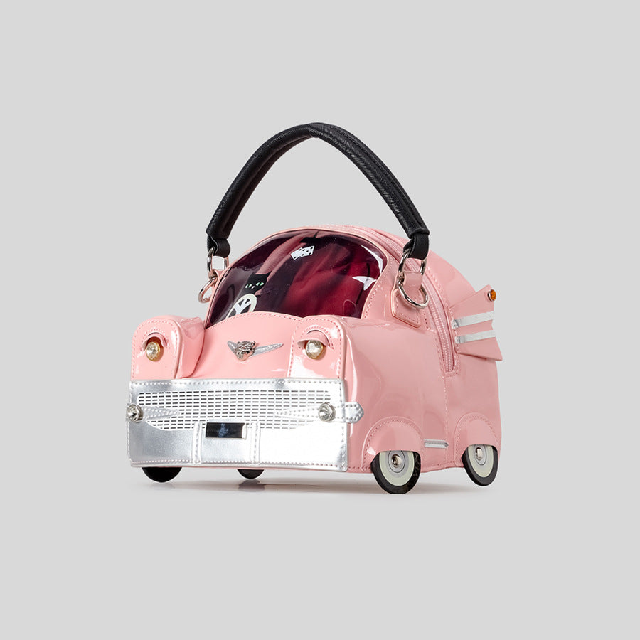 Verspielte taxi-förmige Handtasche