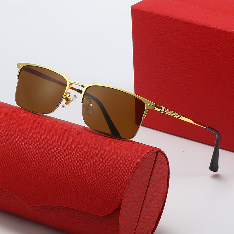 Damen elegante Korrektionsbrille mit hochwertigem Metallrahmen Brehn