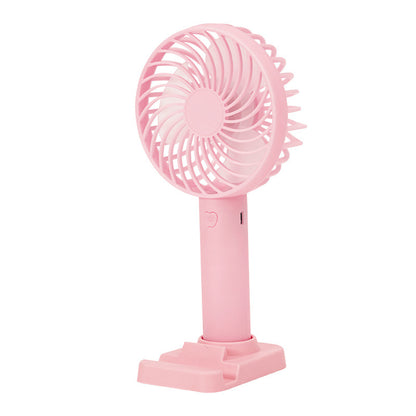 Unisex nan tragbarer Akku-Ventilator mit USB-Ladeanschluss und klappbarem Standfuß Brehn