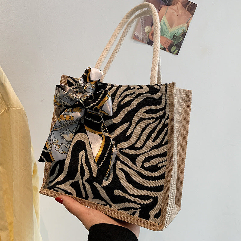 Handgefertigte Woven Tote Bag