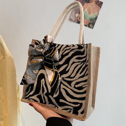 Handgefertigte Woven Tote Bag