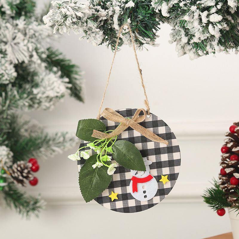 Dekorative Weihnachtsanhänger mit Schneemann-Motiv Brehn