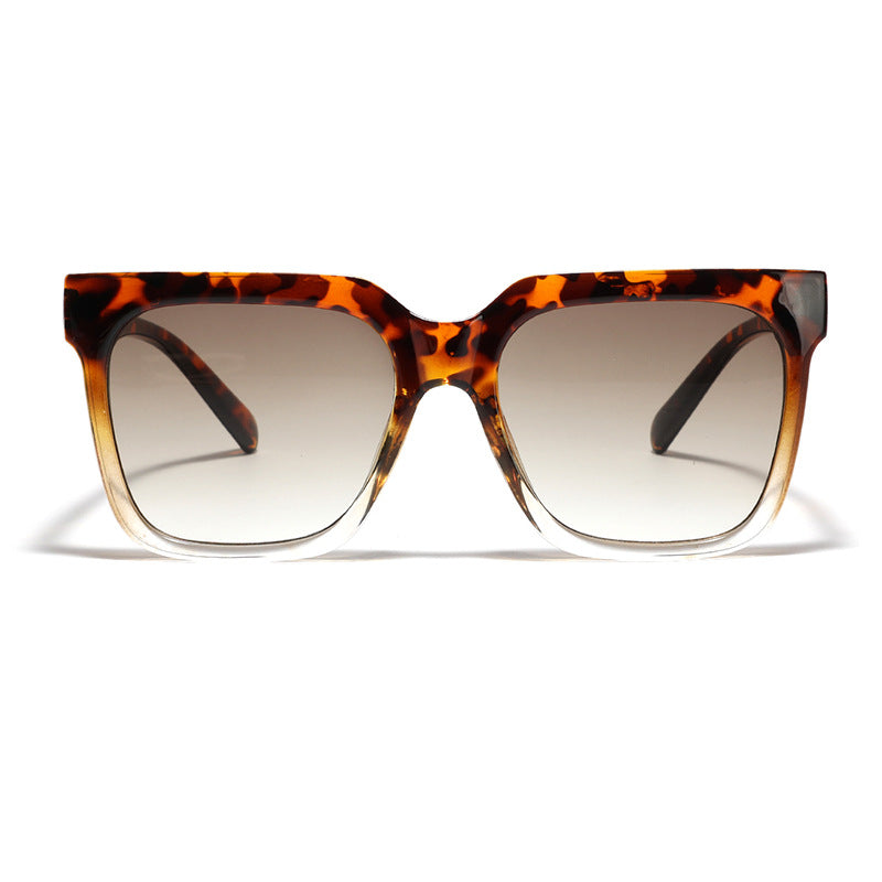 Damen quadratische Sonnenbrille mit elegantem Schildpatt-Design Brehn