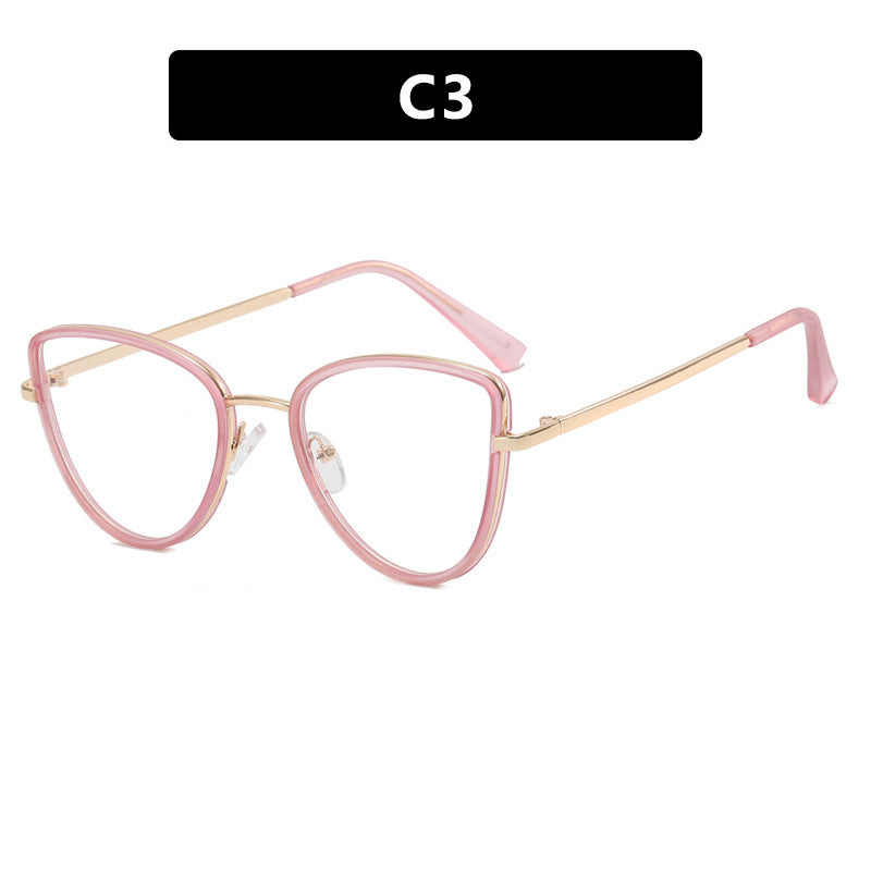 Damen extravagant geformte Brille Brehn