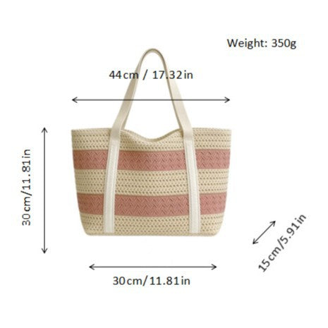 Stilvolle Strandtasche mit Strukturiertem Design Brehn