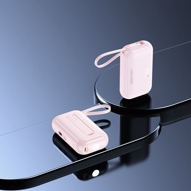Tragbare Powerbank mit Kompaktladung und Innovativer Tragetasche Brehn