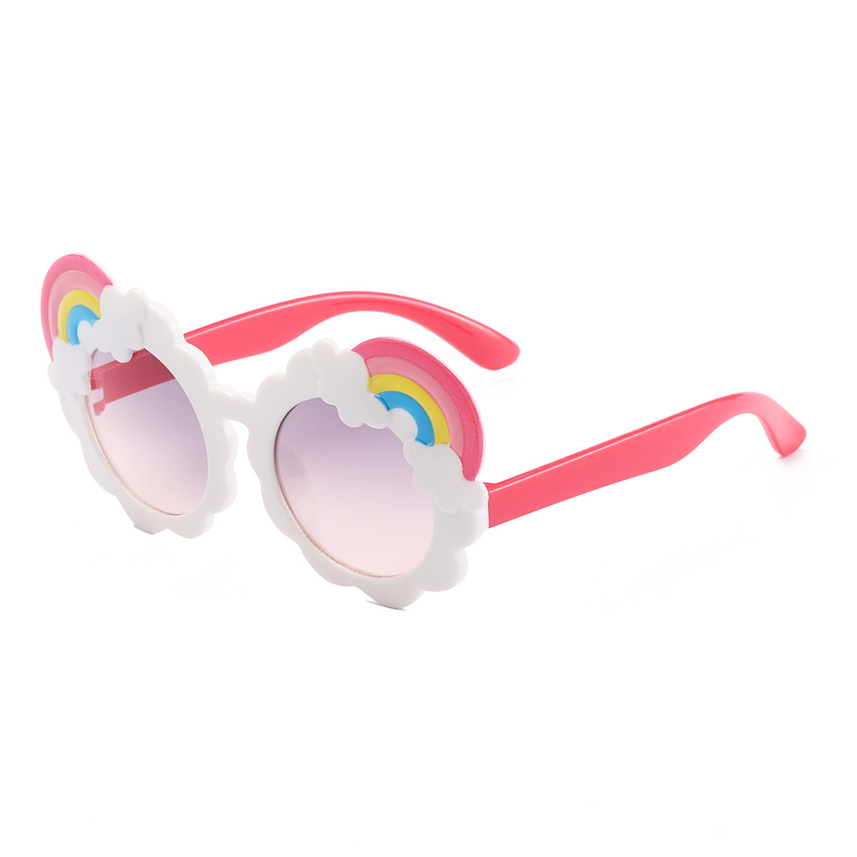 Damen designorientierte Sonnenbrille mit blütenförmigem Rahmen Brehn