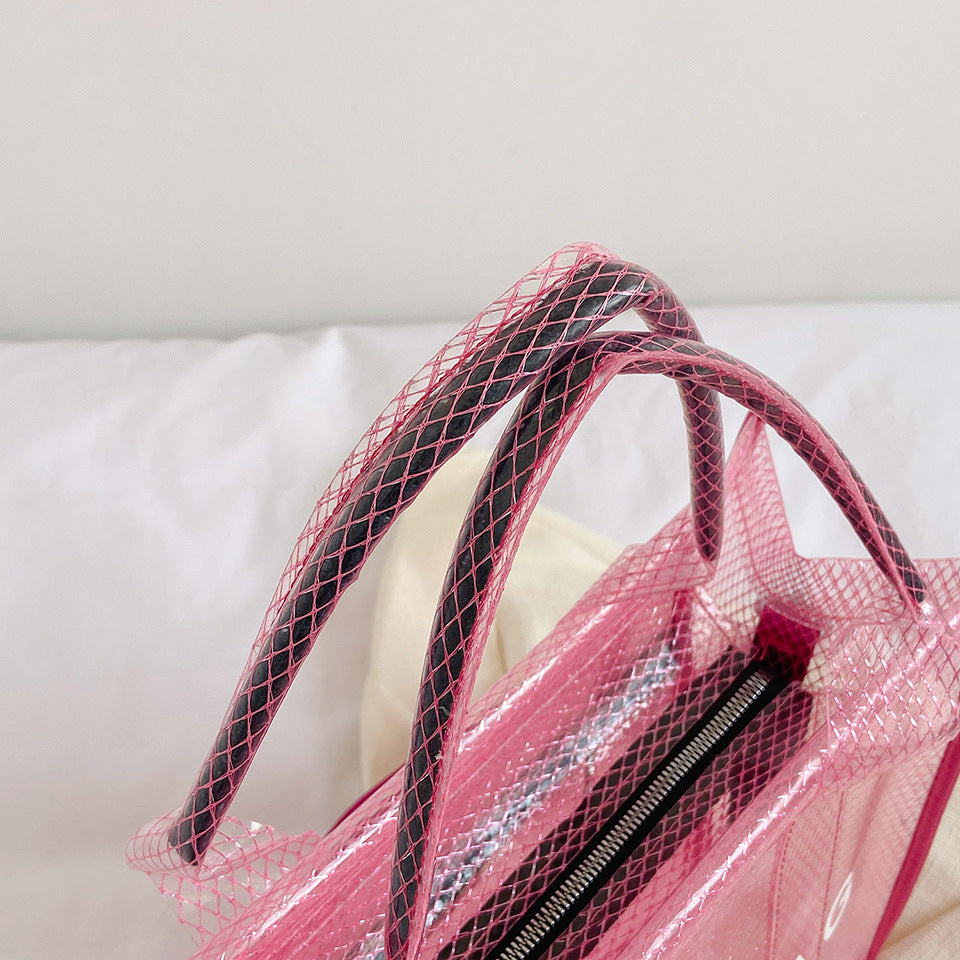 Transparente Tragetasche Brehn