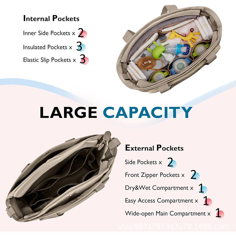 Gepolsterte Multi-Functional Arbeits-Tasche Brehn