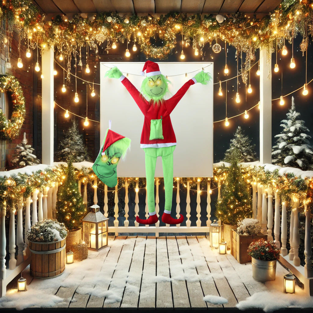 Grinch Weihnachtsdeko Figur