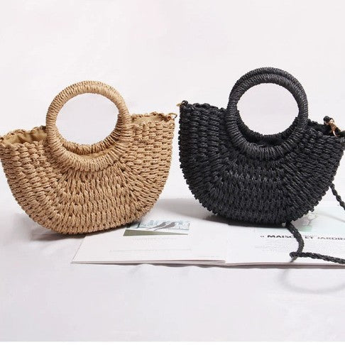 Damen Handtasche mit geflochtenem Design Brehn
