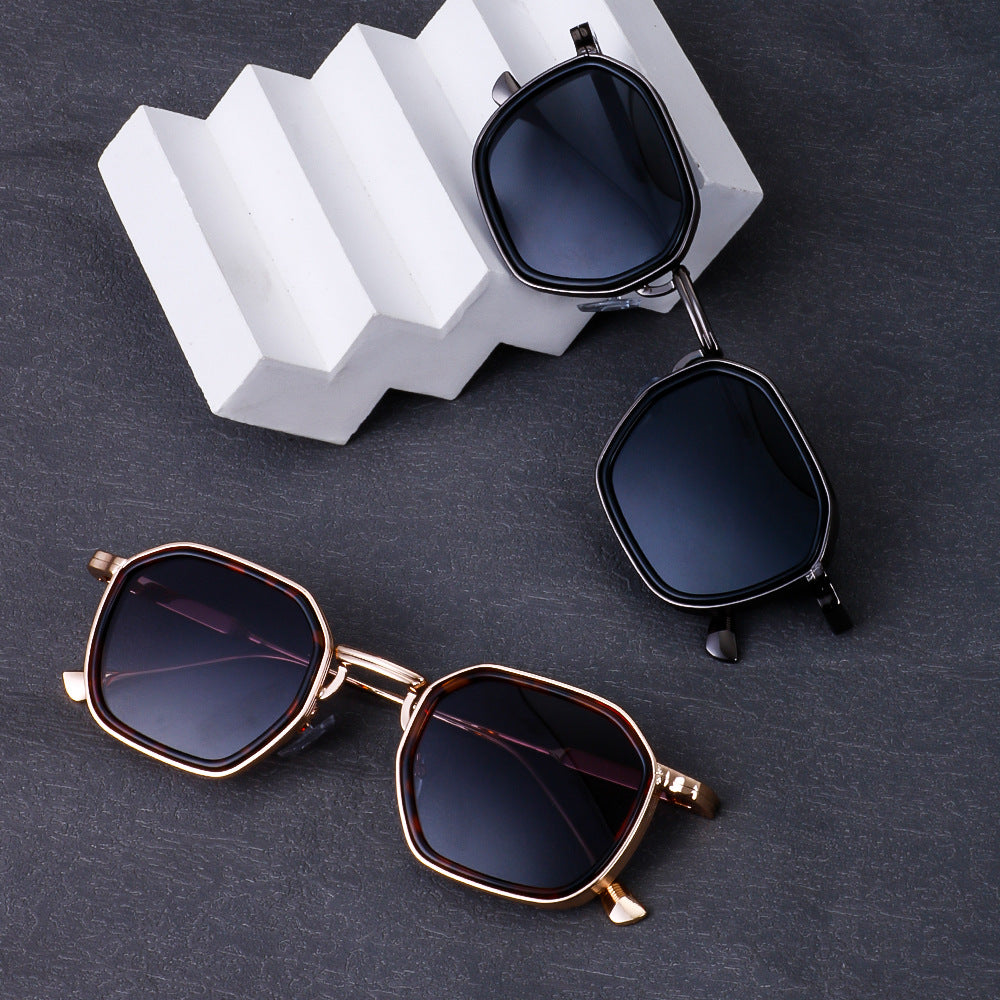 Damen stylische Sonnenbrille im modernen achteckigen Design mit hochwertigen polarisierten Gläsern Brehn