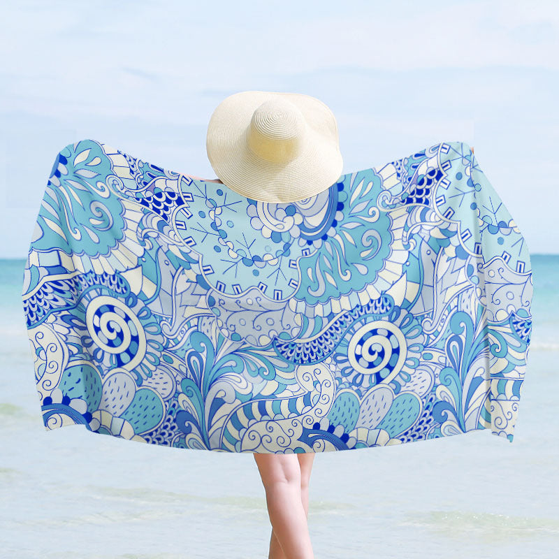 Strandtuch mit maritimem Design Brehn