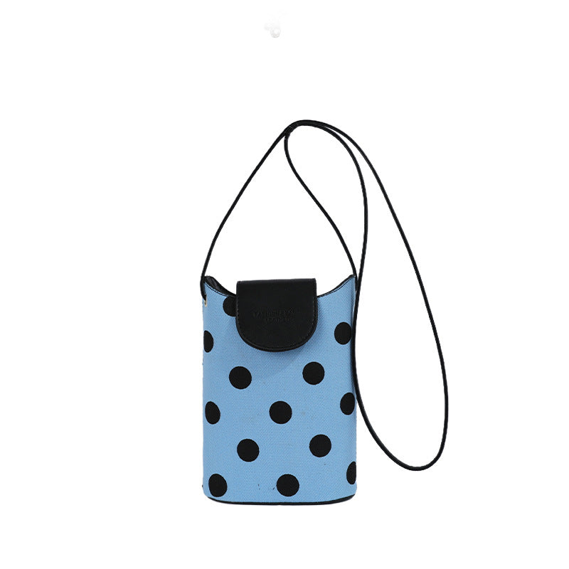 WoPlayful Polka Dot Umhängetasche Brehn