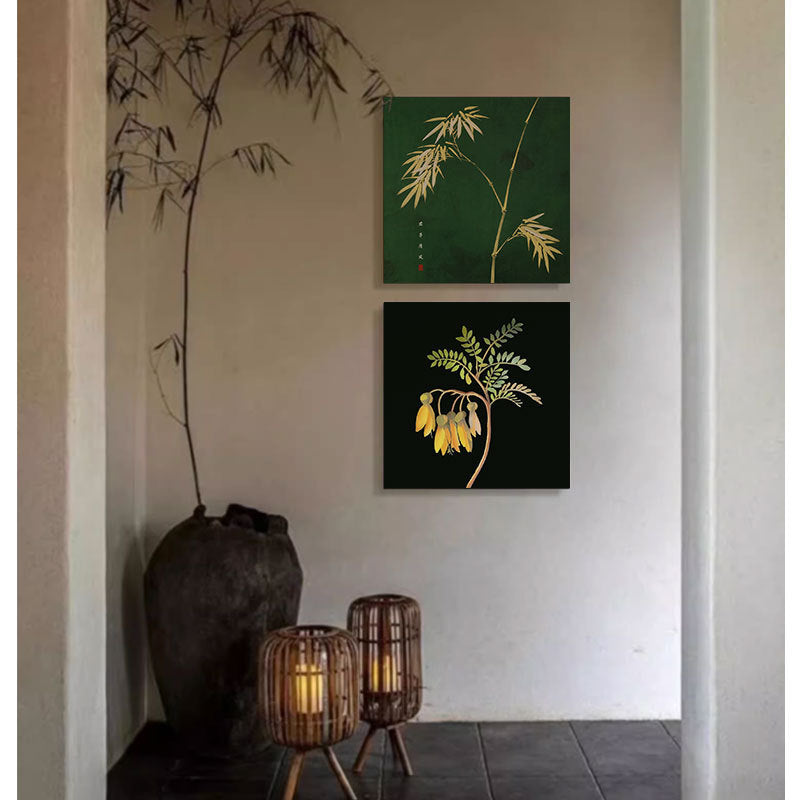 Künstlerische Bambus Wandkunst