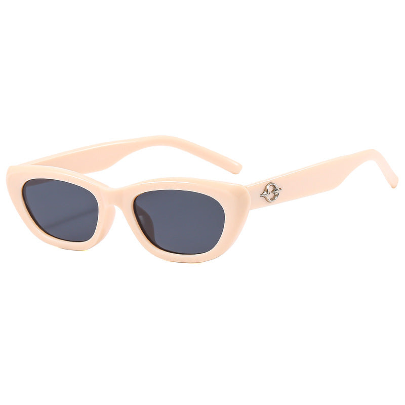 Damen exklusive Cat-Eye-Sonnenbrille mit stilvollen Details Brehn