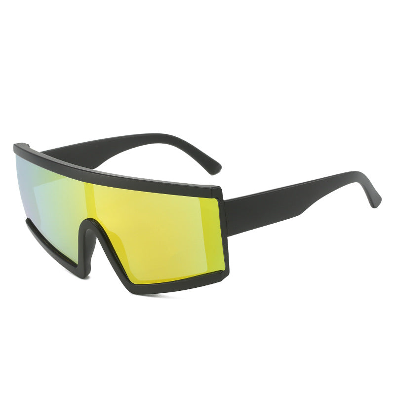 Damen Sportliche Sonnenbrille mit breiter, kratzfester Linse und UV-Schutz Brehn