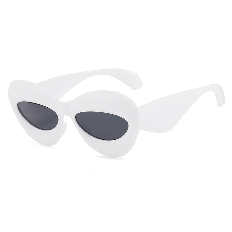 Damen Modische Cat-Eye Sonnenbrille mit einzigartigem Design Brehn