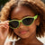 Damen stylische Sonnenbrille mit innovativem Design Brehn