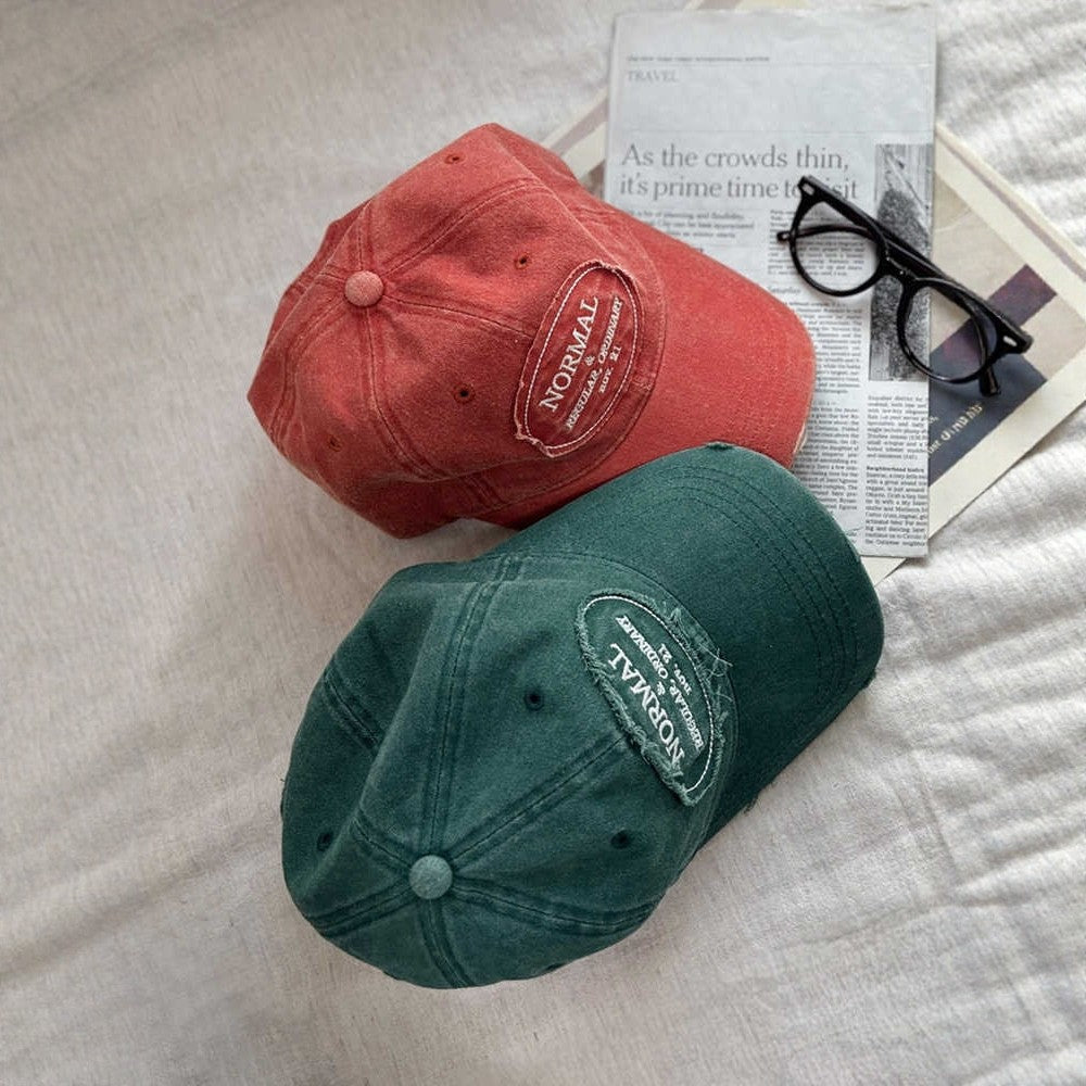 Herren Casual Distressed Baseball Cap Brehn