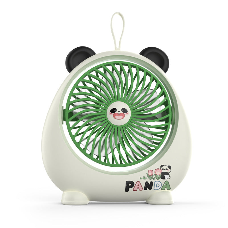 Damen tragbarer Mini-Ventilator im niedlichen Pandadesign Brehn