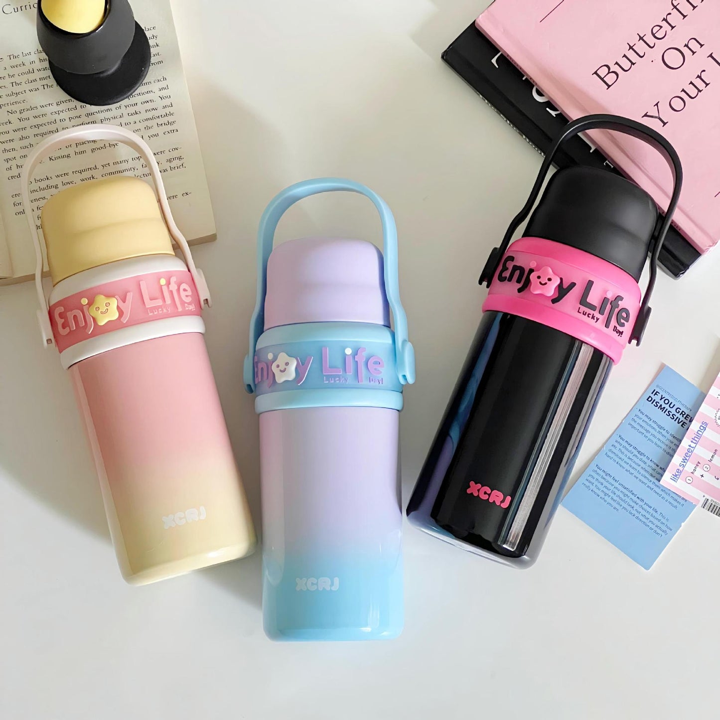Damen Kunststoff-Isolierflasche mit ergonomischem Griff Brehn
