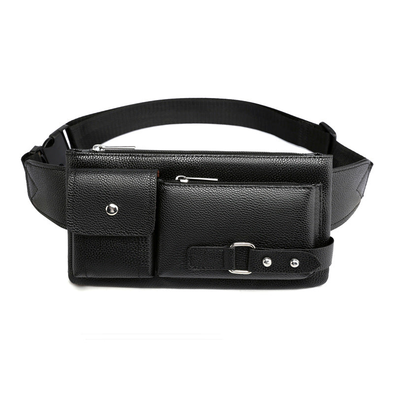 Modische Leder Messenger Gürteltasche