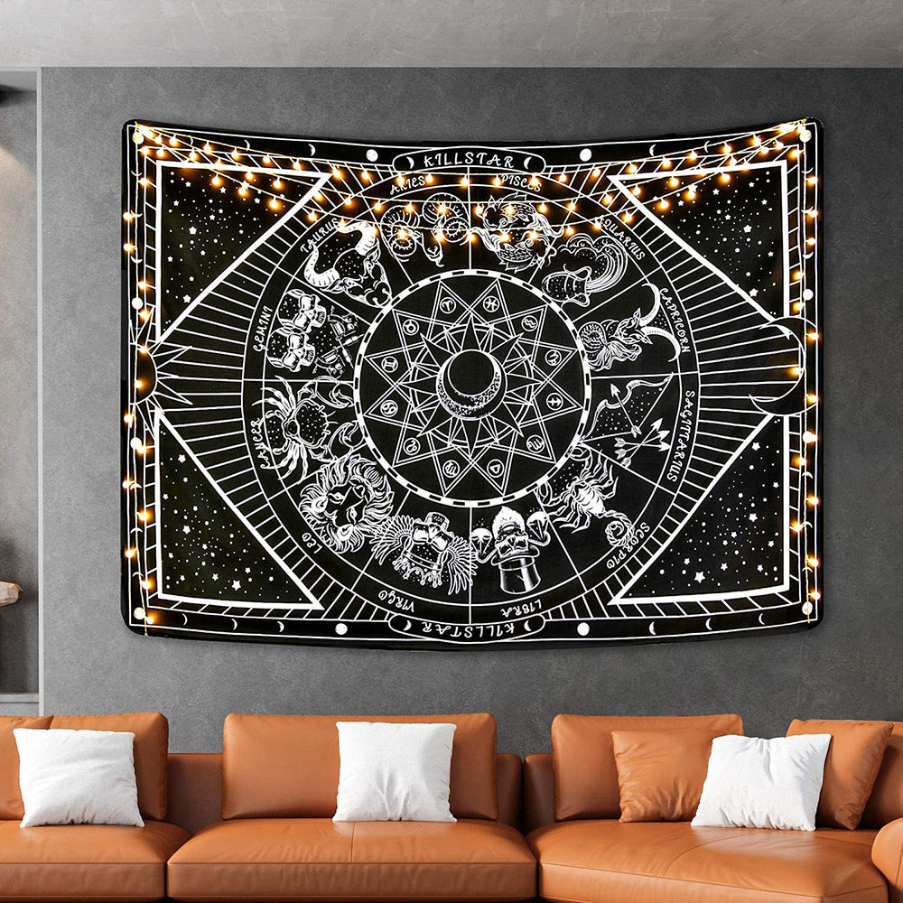 Himmlisches Design Wandteppich