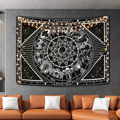 Himmlisches Design Wandteppich
